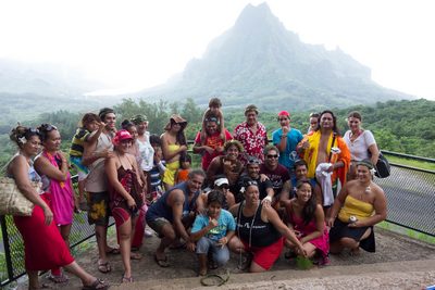 Une visite de Moorea avec les Pascuans et Taki Toa